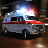 Ambulance city car simulator