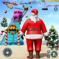 Going Santa: Jump Up Parkour