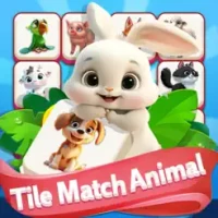 Tile Match Animal-Puzzle Game