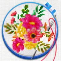 Cross Stitch: Coloring Art