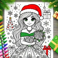 Princess Coloring Book & Games