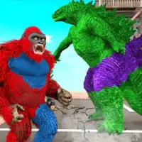 Angry Gorilla City Attack Game