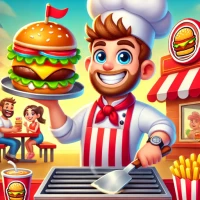 Burger Shop Cooking Tycoon