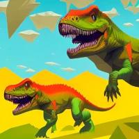 Dino Transform  : Run Race 3D