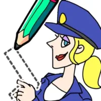 Draw Happy Police: Trivia Game