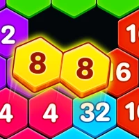 Merge Hexa Puzzle 3D 2048 Game